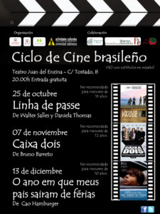 Ciclo de Cine Brasileño Centro de Estudios Brasileños Salamanca 2017