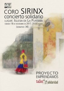 Iglesia de la Purísima Coro Sirinx Salamanca Noviembre 2017