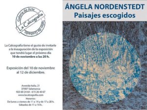 La Calcografía Ángela Nordenstedt Paisajes escogidos Salamanca 2017
