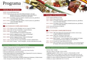 Programa VII Feria Ecoraya Salamanca - Beira Interior Diciembre 2017