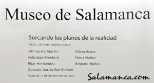 Museo de Salamanca Surcando los planos de la realidad Noviembre diciembre 2017
