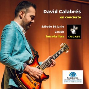 Café Milú David Calabrés 30 de junio de 2018 Salamanca
