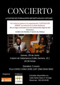 Casino de Salamanca Gala Solidaria Junio 2018