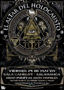 Camelot El Altar del Holocausto Salamanca Marzo 2019