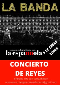 La Espannola La Banda Salamanca Enero 2022