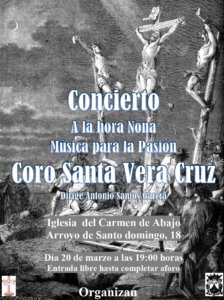Carmen de Abajo Coro Santa Vera Cruz Salamanca Marzo 2022