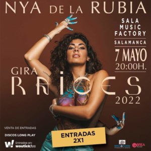 Music Factory Nya de la Rubia Salamanca Mayo 2022
