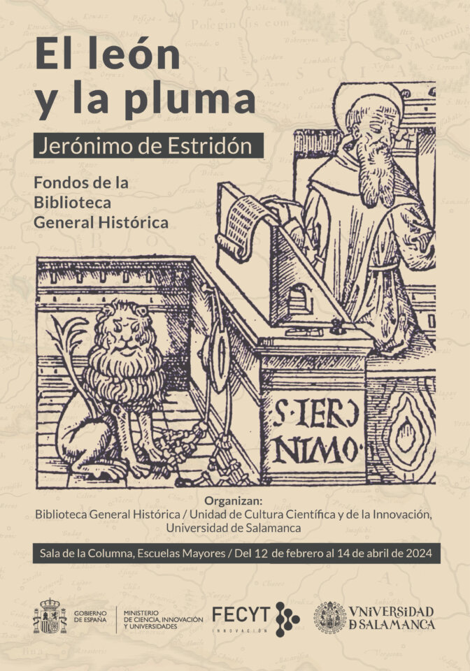 Escuelas Mayores El león y la pluma. Jerónimo de Estridón Salamanca 2024