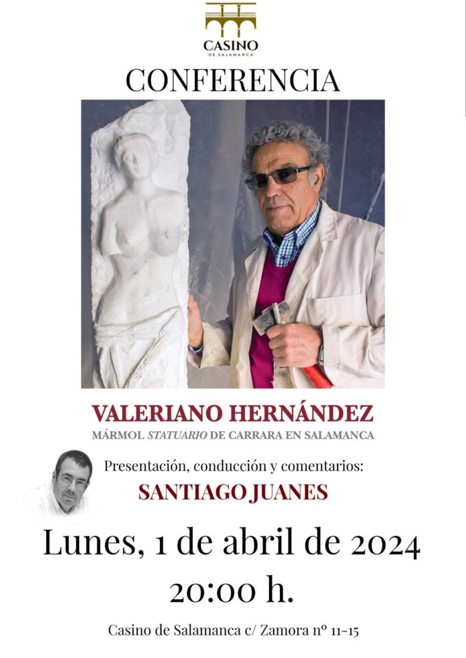 Casino de Salamanca Valeriano Hernández Abril 2024