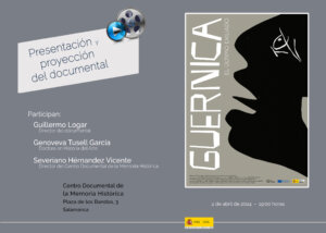 Centro Documental de la Memoria Histórica CDMH Guernica: el último exiliado Salamanca Abril 2024