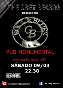 Pub Monumental The Grey Beards Salamanca Marzo 2024
