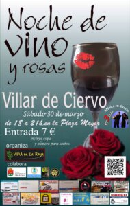 Villar de Ciervo Noche de Vino y Rosas Marzo 2024