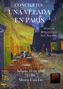 Museo de Art Nouveau y Art Déco Casa Lis Una velada en París Salamanca Abril 2024