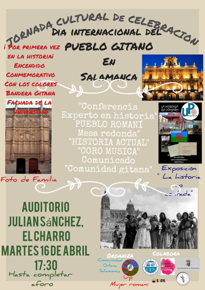 Salamanca Día Internacional del Pueblo Gitano Abril 2024