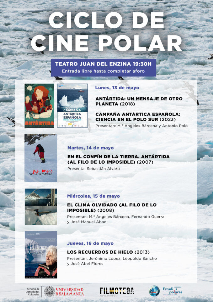 Aula Teatro Juan del Enzina Ciclo de Cine Polar Salamanca Mayo 2024