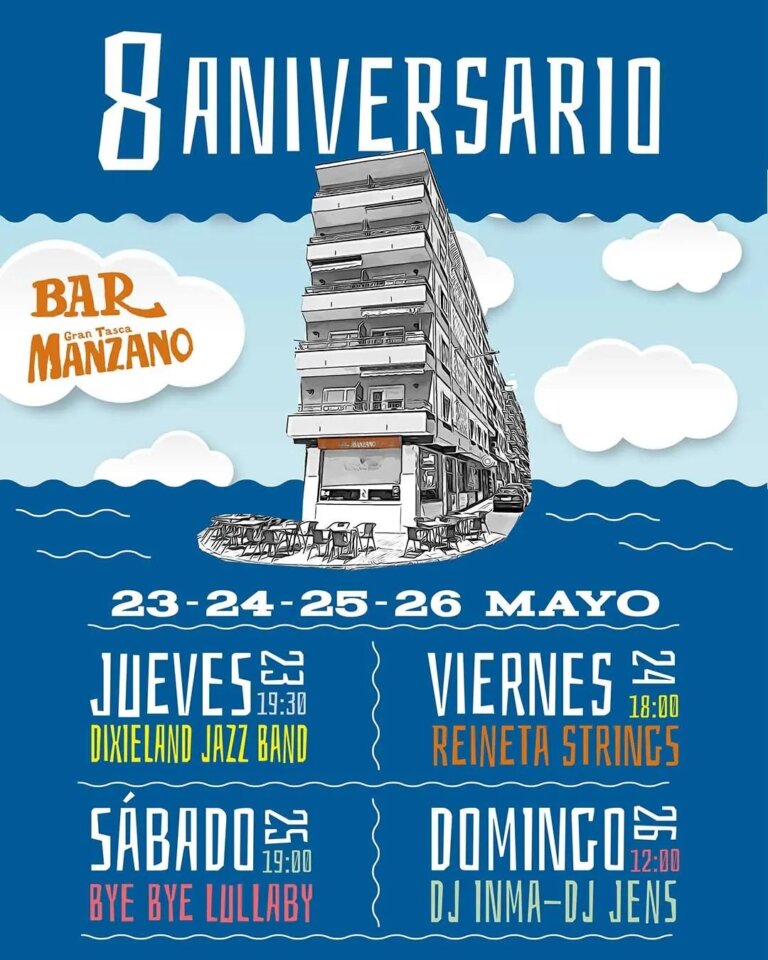 Bar Manzano VIII Aniversario Salamanca Mayo 2024
