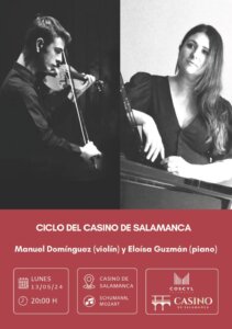 Casino de Salamanca Manuel Domínguez y Eloísa Guzmán Mayo 2024