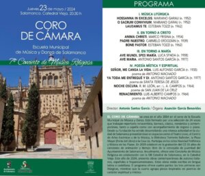 Catedral Vieja Coro de Cámara Salamanca Mayo 2024