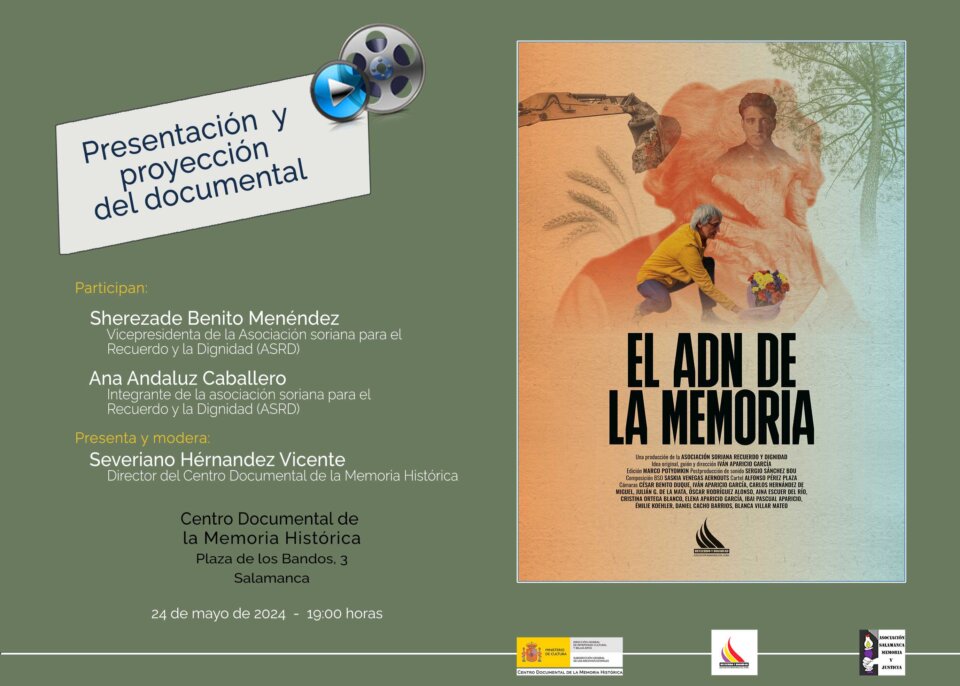 Centro Documental de la Memoria Histórica CDMH El ADN de la Memoria Salamanca Mayo 2024