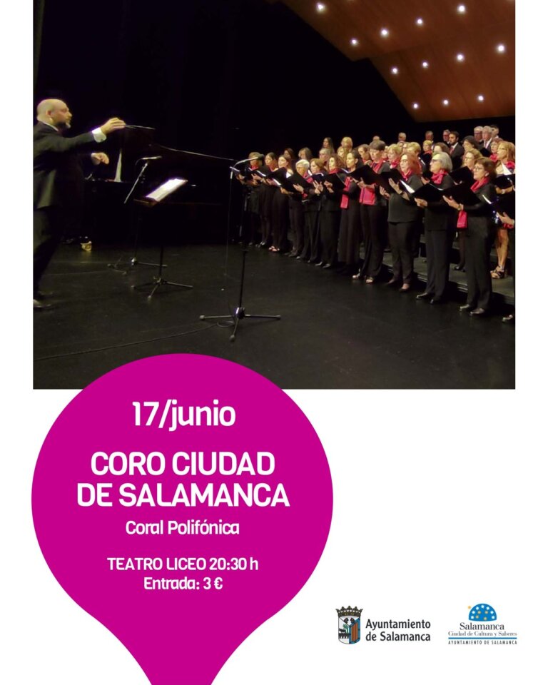 Teatro Liceo Coral Polifónica Salamanca Junio 2024