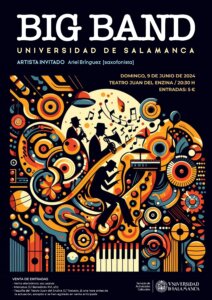Aula Teatro Juan del Enzina Big Band de la Universidad de Salamanca Junio 2024
