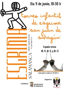 Lazarillo de Tormes Torneo Infantil y de Adultos de Esgrima San Juan de Sahagún Salamanca Junio 2024