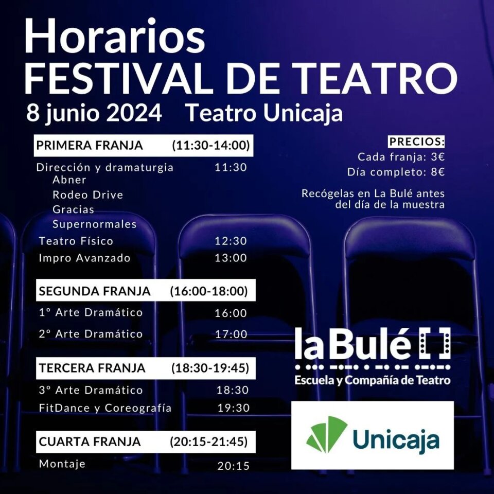 Teatro Unicaja Festival de Teatro Salamanca Junio 2024