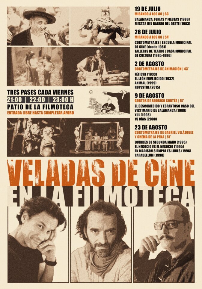 Filmoteca de Castilla y León Veladas de Cine Salamanca Julio agosto 2024