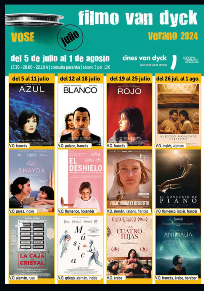 Cines Van Dyck 7_10 Filmo Verano Salamanca Julio agosto 2024