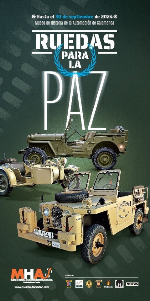 Museo de Historia de la Automoción de Salamanca MHAS Ruedas para la Paz 2024