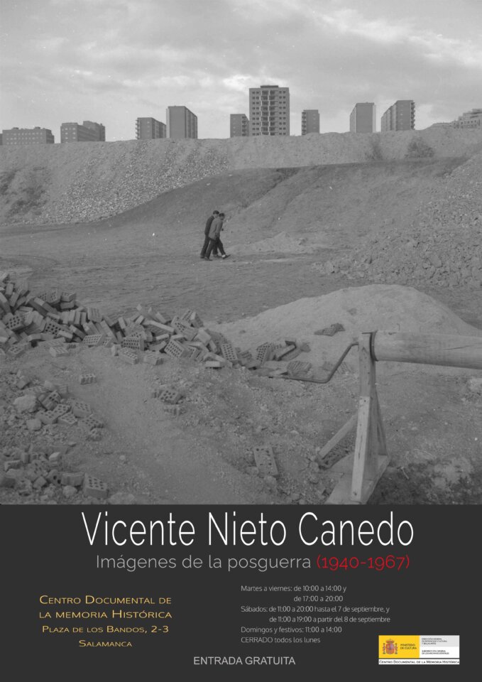 Centro Documental de la Memoria Histórica CDMH Vicente Nieto Canedo. Imágenes de la posguerra (1940-1967) Salamanca 2024