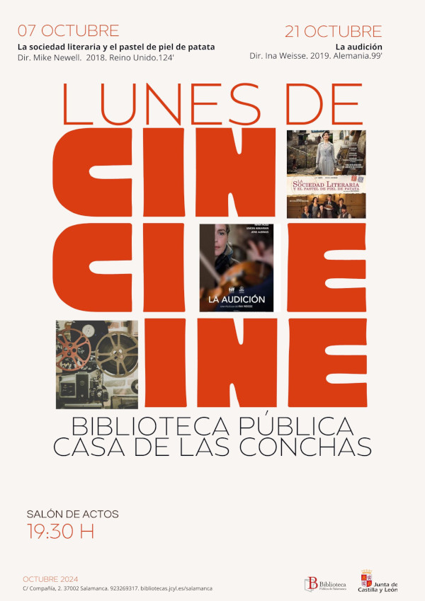 Casa de las Conchas Lunes de Cine Salamanca Octubre 2024