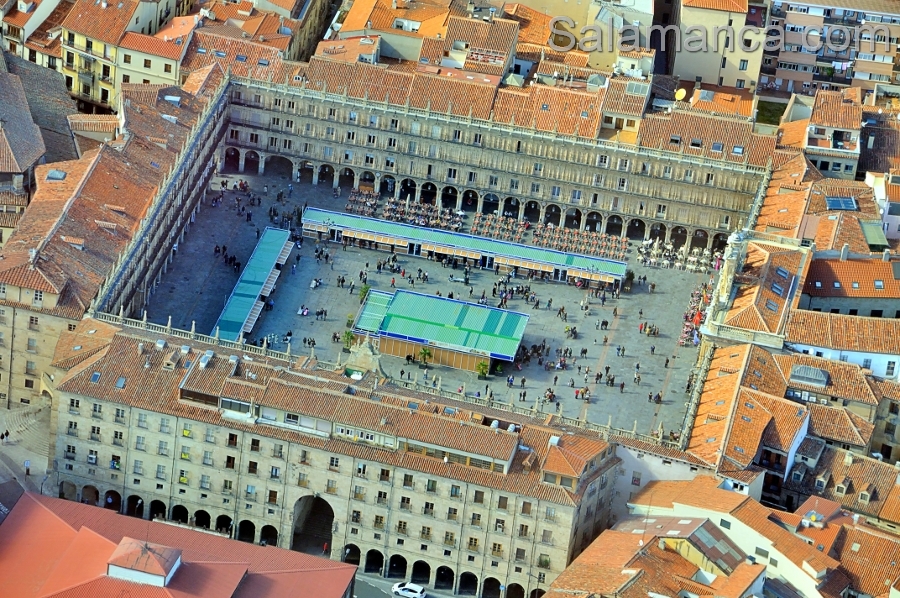 Plaza Mayor Salamanca con voz de mujer Febrero 2025