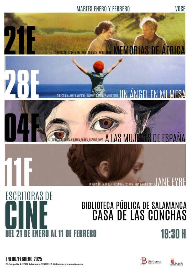 Casa de las Conchas Escritoras de cine Salamanca Enero febrero 2025