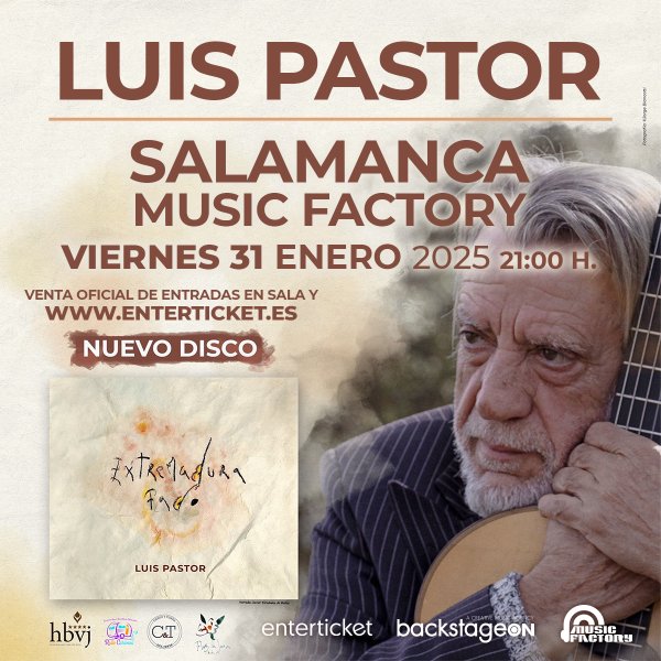 Music Factory Luis Pastor Salamanca Enero 2025