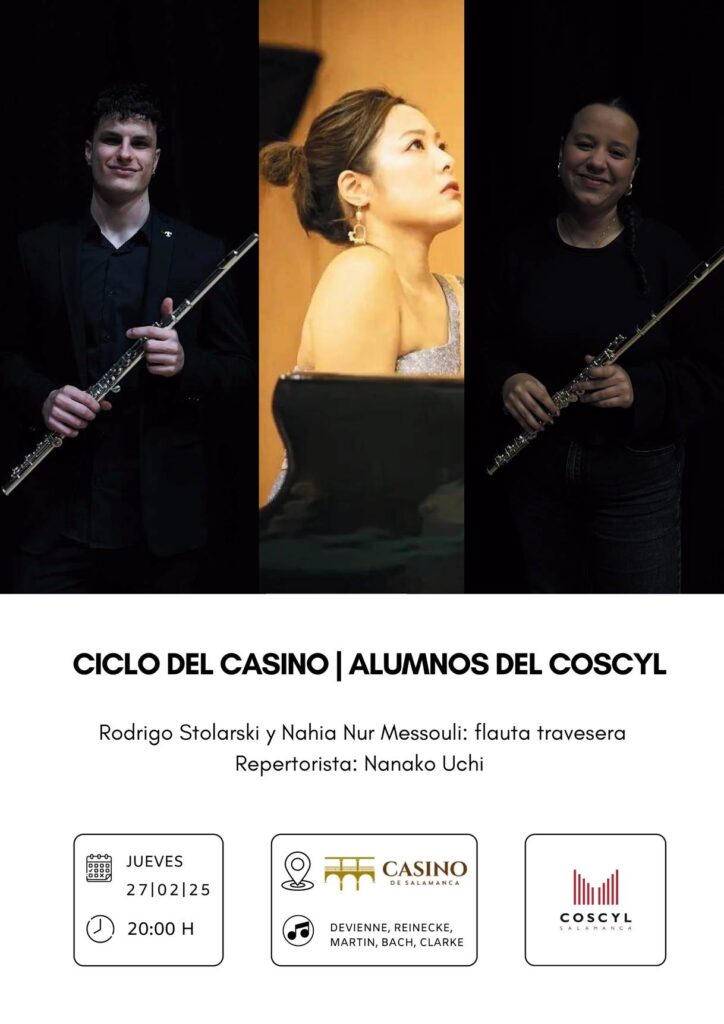 Casino de Salamanca Rodrigo Stolarski y Nahia Nur Febrero 2025