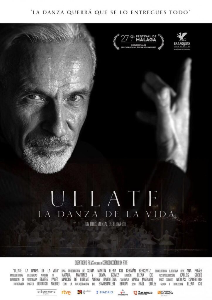 Cines Van Dyck 7_10 Ullate, la danza de la vida Salamanca Febrero marzo 2025