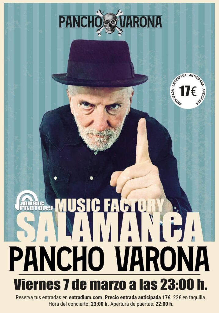 Music Factory Pancho Varona Salamanca Marzo 2025