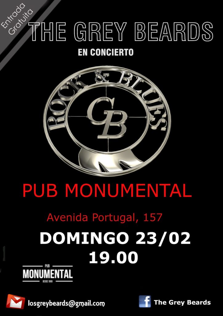 Pub Monumental The Grey Beards Salamanca Febrero 2025