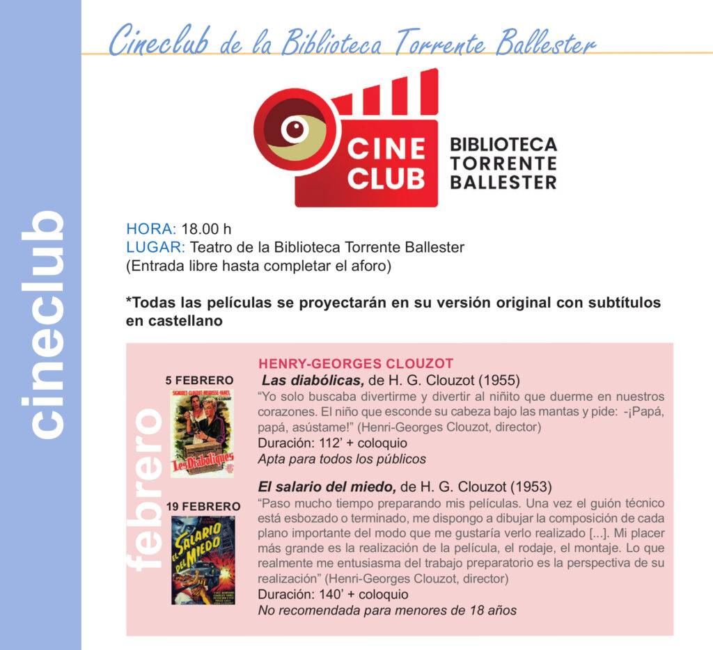 Torrente Ballester CineClub Salamanca Febrero 2025-19.02.2025